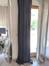 Vorhang Schwarz blickdicht mit Gleitern