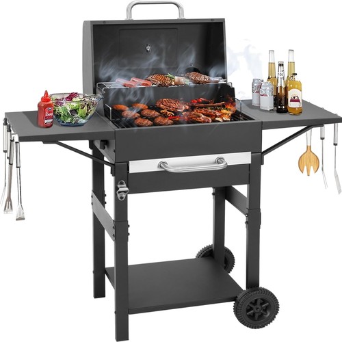 Holzkohlegrill groß edelstahl - holzkohlegrill,