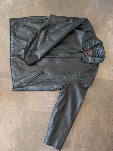 Lederjacke herren schwarz - lederjacke, herren,