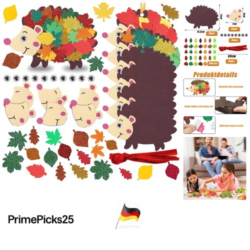 Igel bastelset für kinder - igel,