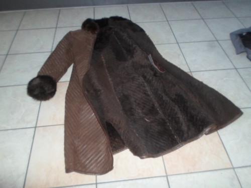 Damen mantel lammfell - damen,