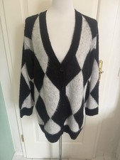 H&M Cardigan caro muster M