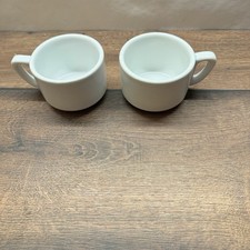 2 Bauscher Weiden Tassen weiß