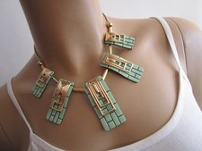 Damen Collier Hals Kette kurz