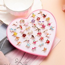 36 Mädchen Kinderringe
