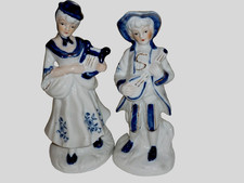 2 x Porzellan Design Figur