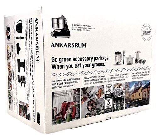 Ankarsrum green package set - go-green,