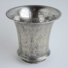 antik Becher Timbale Metall