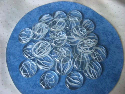 Glas nuggets glassteine deko - glas,