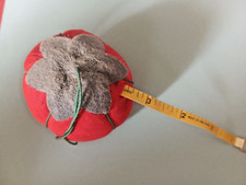 Nadelkissen, Tomate-Chili-Design, Nadelkissen, mit Maßband