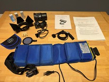 Sachtler Reporter 75H Kameraleuchte mit AVC NiMh Akkugurt 12V 9Ah