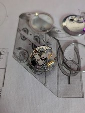 Junghans Kal. 666.02 Astroquartz Uhrwerk DEFEKT als Teilespender!