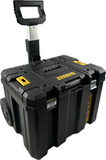 DEWALT TSTAK VI Mobile Werkzeug Aufbewahrung BOX Trolley Teleskopgriff Case