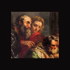 ABENDMAHL - Leinwandbild Jesus