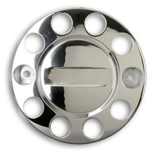 1x Radbolzenabdeckung 22,5" geschlossen Edelstahl Radkappen Radblenden Felgen