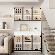 Glasschrank Hochschrank