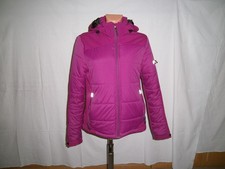 Damen Winter-Jacke  Fuchsia ( d.Pink) in36/38  mit Kapuze z. wegmachen