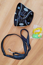 JOYTALE Hundegeschirr schwarz Ultra Leicht waschbar Welpen