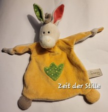 MY FIRST NICI Schmusetuch Kuscheltuch Esel  IAH Beige Braun Gelb