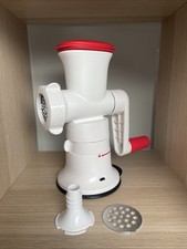 Tupperware Fleischwolf Profi-Chef Dreher Rot/weiß Neu