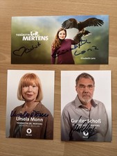 3 Autogrammkarten ARD