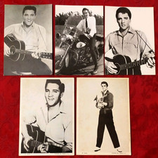 5 Ansichtskarten Elvis Presley