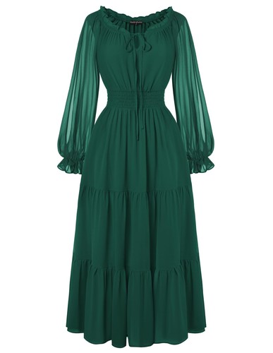 Damen renaissance kleid - damen,