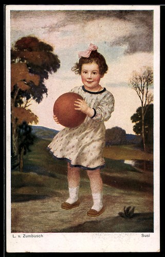 Künstler ludwig von - künstler-ak,