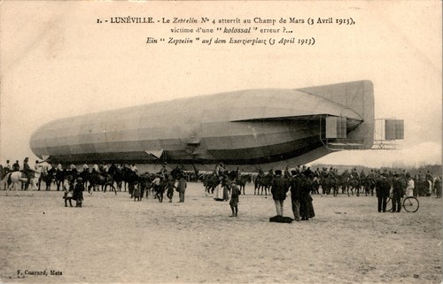 Zeppelin luftschiff auf - zeppelin,