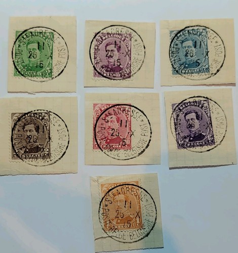Belgien lot briefmarken 1915 - belgien,