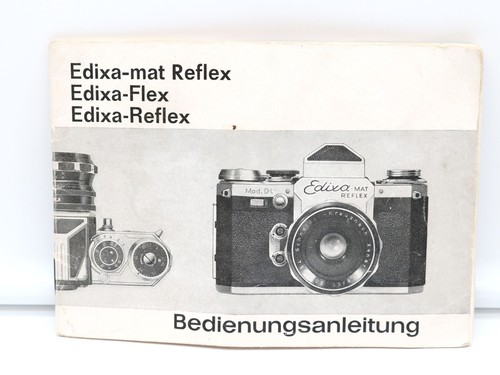 Bedienungsanleitung edixa mat - bedienungsanleitung, edixa-mat