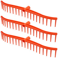 3x Heurechen 60cm, 19 Zinken