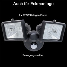 Doppel Halogen Aussenstrahler
