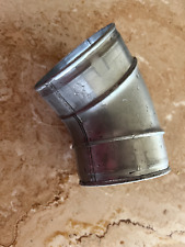 STAHL Runde Lüftung Zubehör Teile Bogen 60 Grad Durchmesser. NW 10 cm