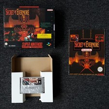 Super Nintendo SNES Secret of Evermore in Big Box OVP mit Spieleberater PAL NOE