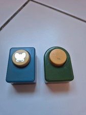 Vintage Stanzer Schmetterling und Bärchen Motivlocher