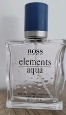 Leeres Flacon von Hugo Boss Elements Aqua