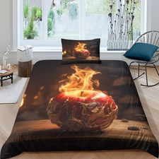 äpfel flammen bettwäsche - Äpfel,