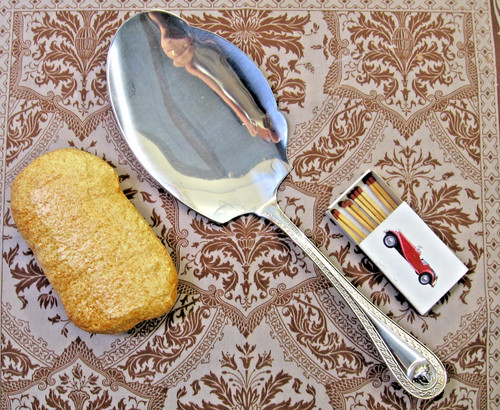 Servierlöffel pommes - servierlöffel, pommes-