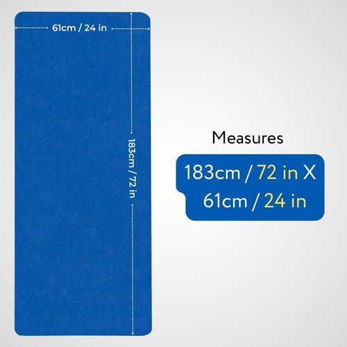 Yogamatte 183x61cm mit linien - 183x61cm,