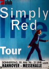 SIMPLY RED - 1996 - Plakat - In Concert - Life Tour - Poster - Hannover