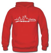 Köln Kapuzenpullover Ultras Skyline, Fussball, Kölle Trikot Kapu Hoodie