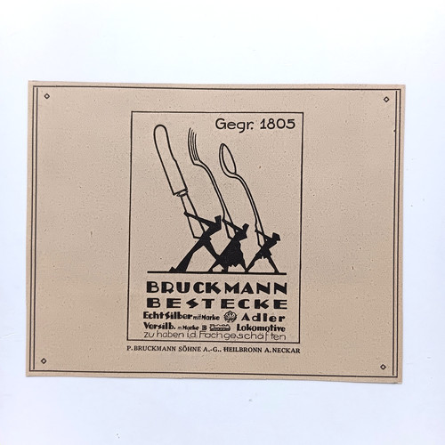 1934 bruckmann besteck - 1934,