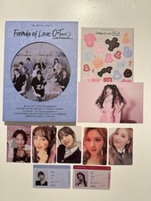 Twice Formula Of Love Album Nayeon Momo Sana Photocard Kpop pc