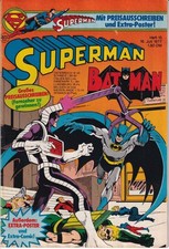 Superman Nr 15 Ehapa Verlag 1977 DC mit Poster