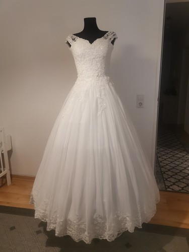 Brautkleid wie neu - 34-36,