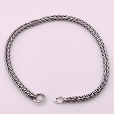 ⭐ Trollbeads 925 Armband Band Armreif Perle Halskette Collier Kette Silber 068 ⭐