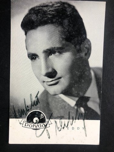 Orig autogramm freddy - -,