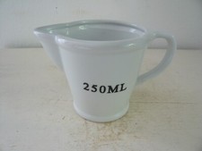 Älterer Messbecher 250 ML Shabby Dänemark Brocante Porzellan Krug Landhaus Deko