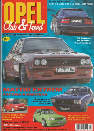 Opel club trend 1998 - club,